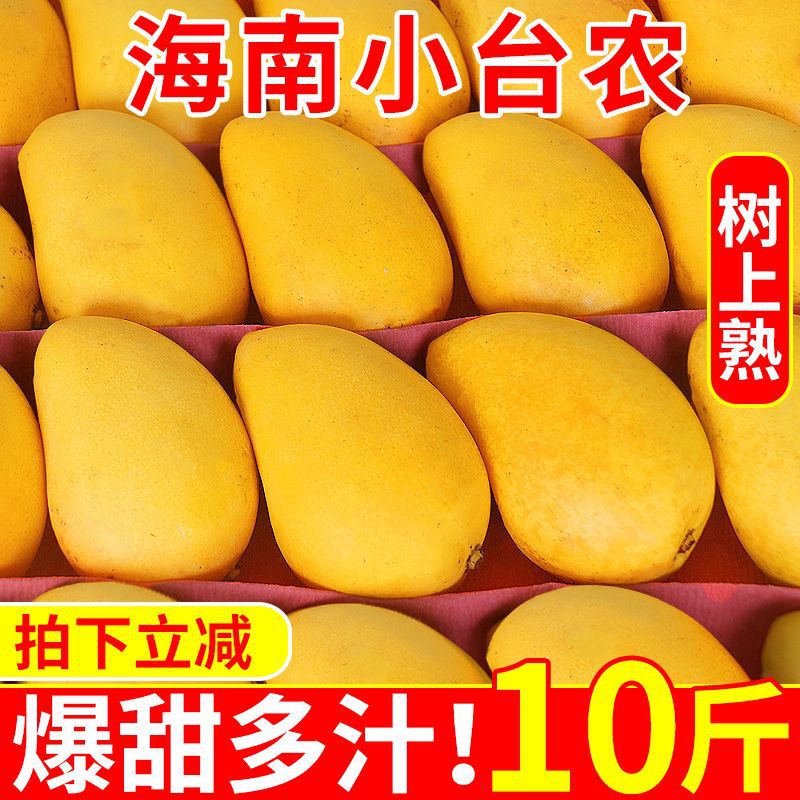 Mango Fragrant and sweet Hainan Tropical fresh pregnant woman Season fruit Odai wholesale Manufactor