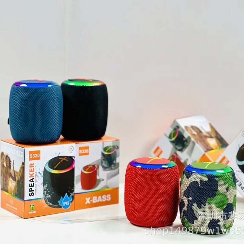 新型BOOMS320無線bluetoothスピーカーミニサブウーファー家庭用屋外ポータブルカード音響メーカー|undefined