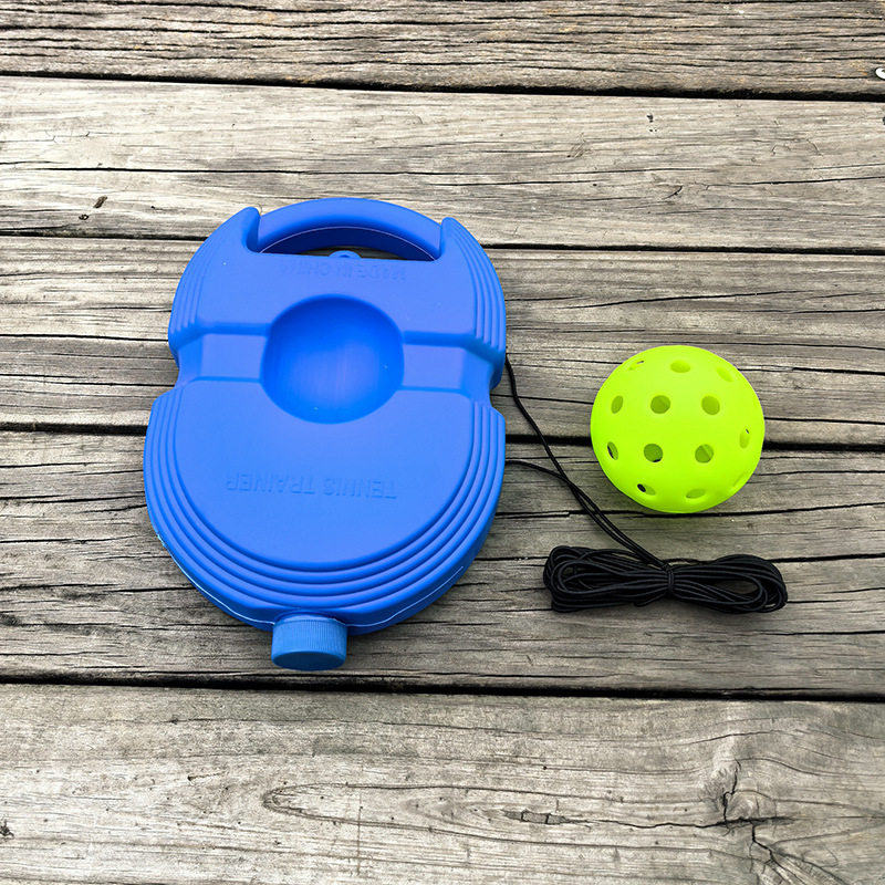 파란색 트레이너 + 녹색 공 + 탄성 로프