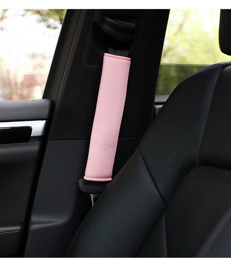 Car Seat Belt Protective Cover, Universal Ice Silk Shoulder Pads, Anti-Slip, Anti-Sweat, Relieve Fatigue