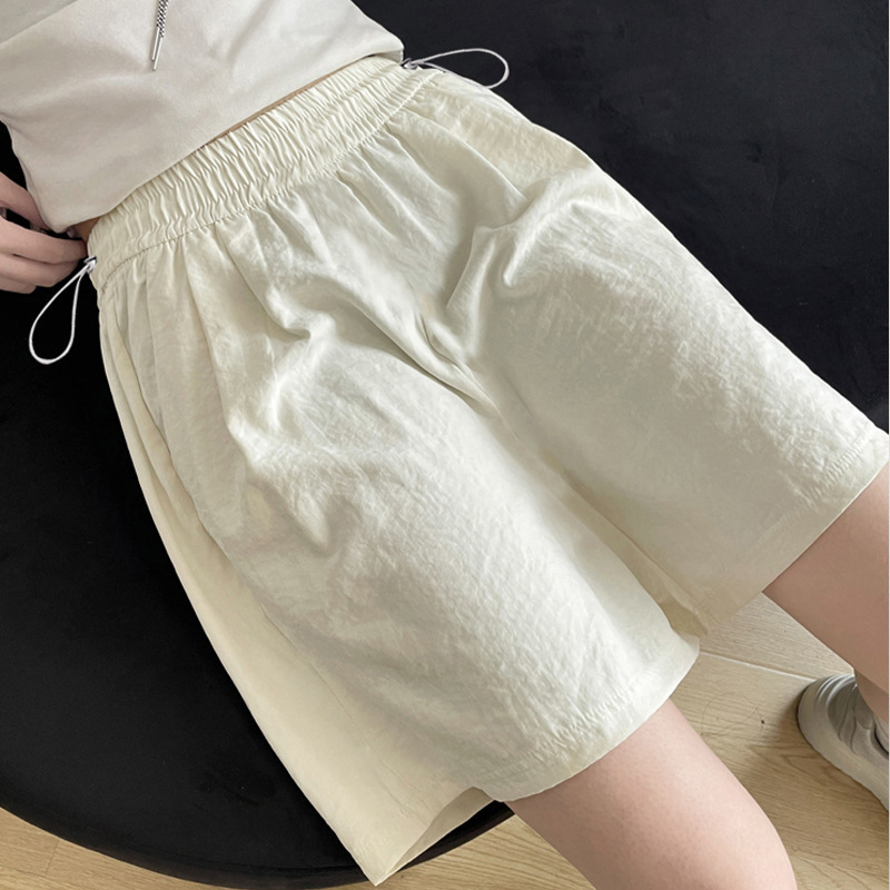 Pregnant Women's Pants Summer High Waist Adjusting Slimming Milk Shorts Loose Slimming Casual Five-point Wide-leg Pants Pregnant Women's Pants