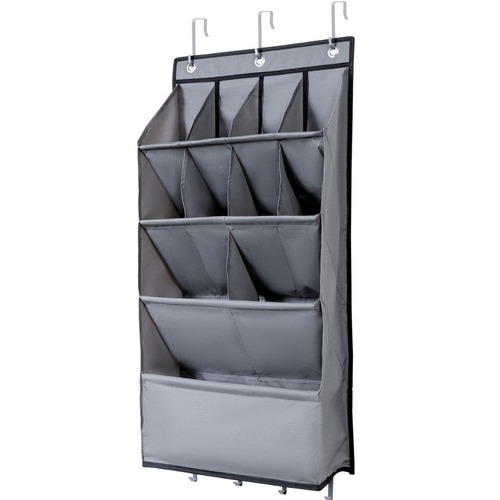 Cross-border multifunctional sundry storage hanging bag fabric door storage storage hanging bag multi-layer shoe storage wall-mounted
