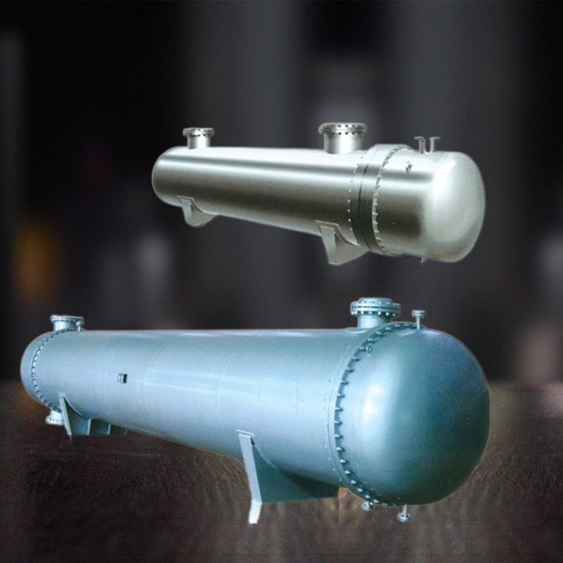 甲苯二异氰酸酯冷凝器不锈钢螺旋缠绕醋酸酐换热器气体回收冷凝