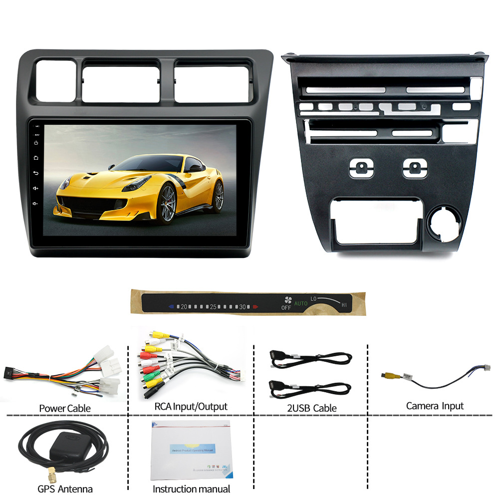 Aplicable a nuevo 91-95 Carola manual aire acondicionado (péptido derecho) coche pantalla grande Android navegación integrada