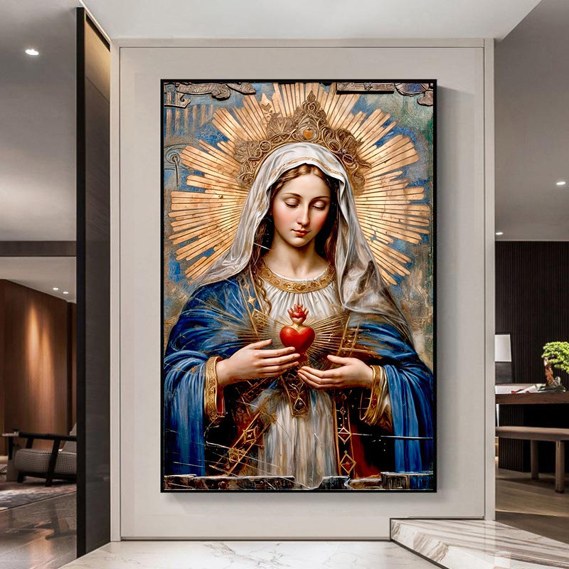 跨境专供大尺寸经典时尚LED灯挂画客厅餐厅酒店艺术高清晶瓷挂画|undefined