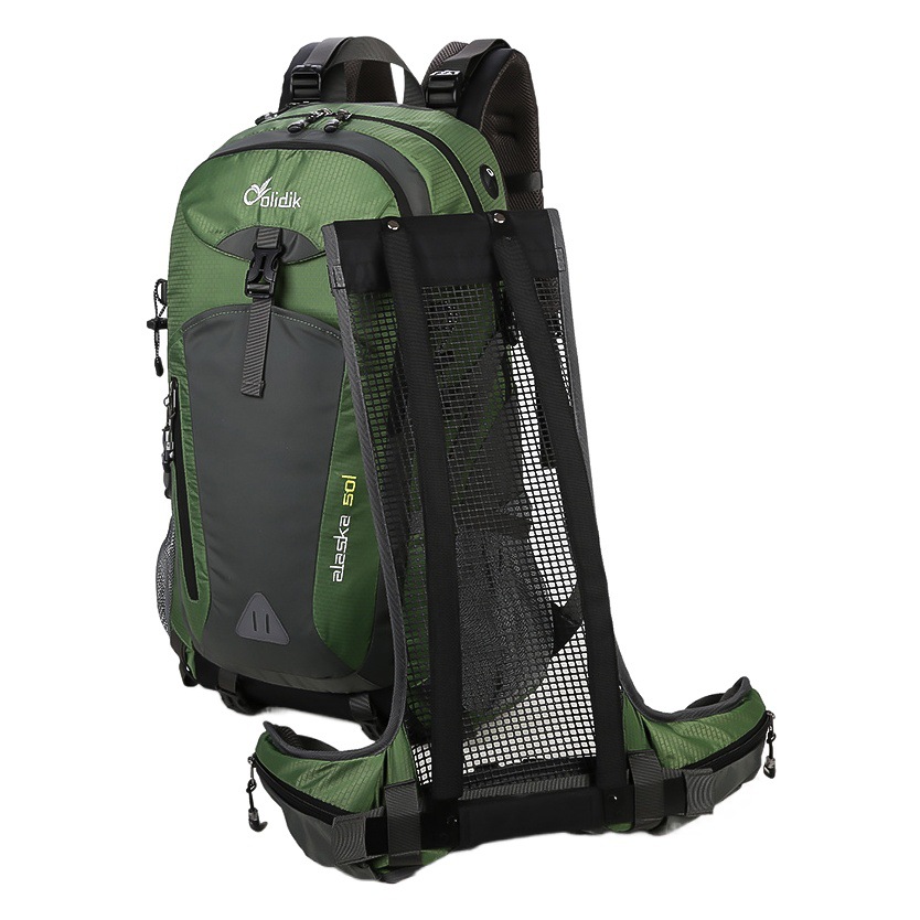 Outdoor Mountaineering Bag Hiking Men's and Women's Large-Capacity Backpack Fashion Casual Travel Backpack Lightweight Sports Bag Travel
