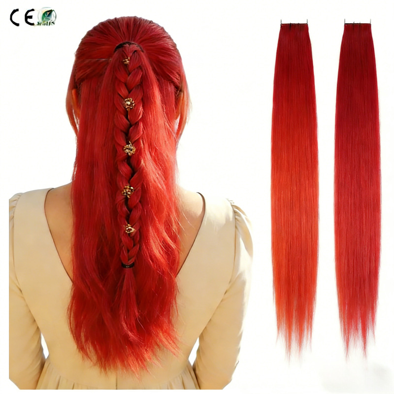 Real Human Hair Wigs, Hair Extensions, Film Hair Manufacturer, Customizable Length, Colored Hair Pieces, Cross-Border E-Commerce Hot Item Real Human Hair Wigs, Hair Extensions, Film Hair Manufacturer, Customizable Length, Colored Hair Pieces, Cross-Border E-Commerce Hot Item