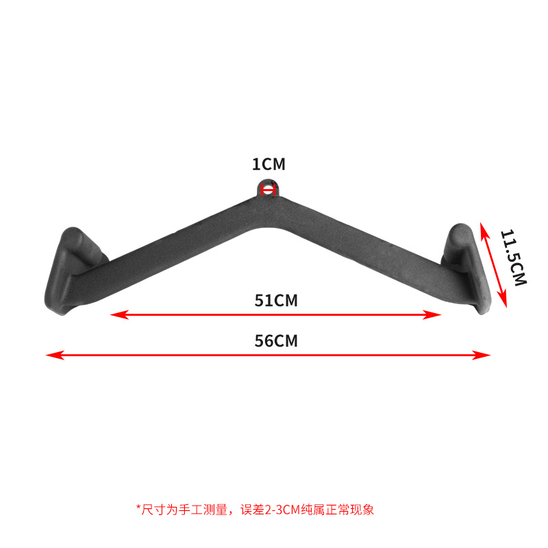 Pull back handle pull-down high back remo accesorio equipo de gimnasio pull-down handle entrenamiento barra