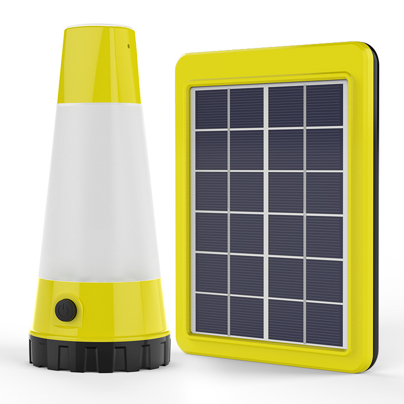 Travel universal flashlight solar-powered