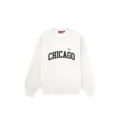 E572 Supreme 24SS Shop Crewneck Shanghai Opening White
