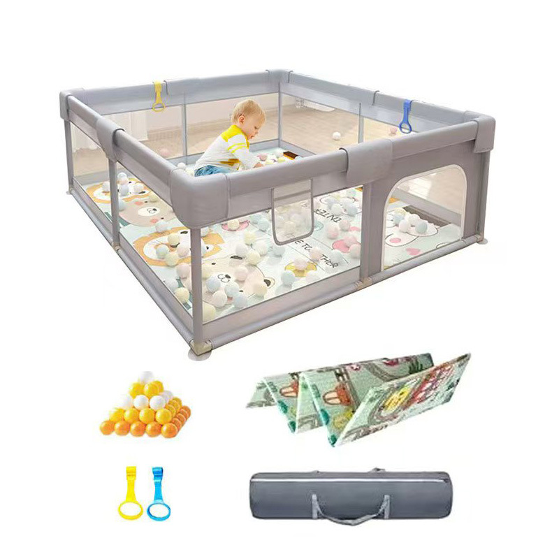 Suministro directo de fábrica cerca de juegos para bebés cerca de protección para bebés alfombra de escalada en el suelo cerca para niños pequeños cerca de sala de estar interior