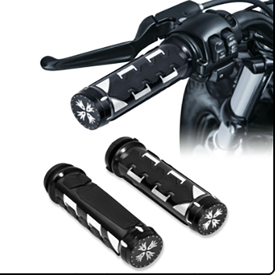 Motorcycle Digital Throttle Valve Hand-Held Black/Chrome Harley Tourist Street Gliding Road King Soft Tail Fls