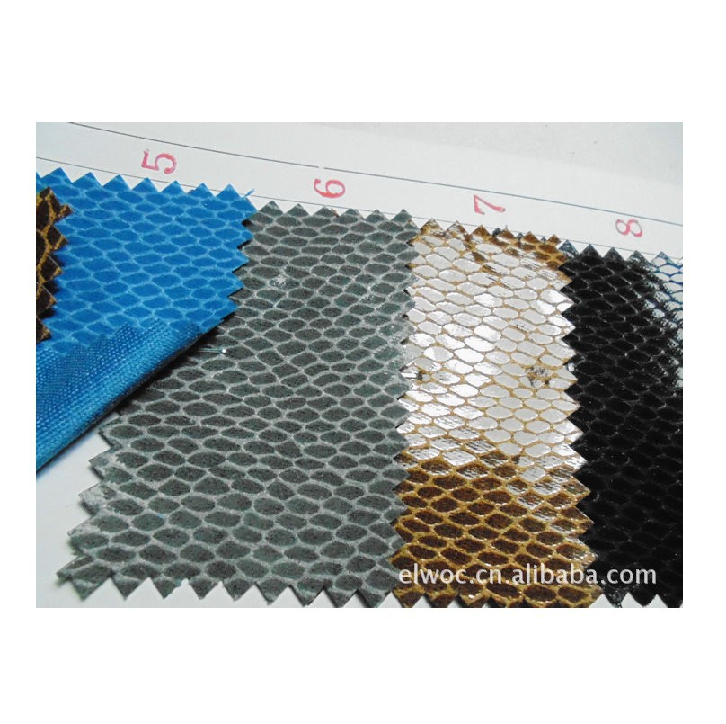 亮光 蛇纹菱形 柔软蛇皮服装面料 薄蛇形棱形皮革 鞋箱包盒帽5661