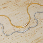 316不锈钢跨境热销款扇形贝壳饰品 嘻哈新潮流行款几何高级感项链