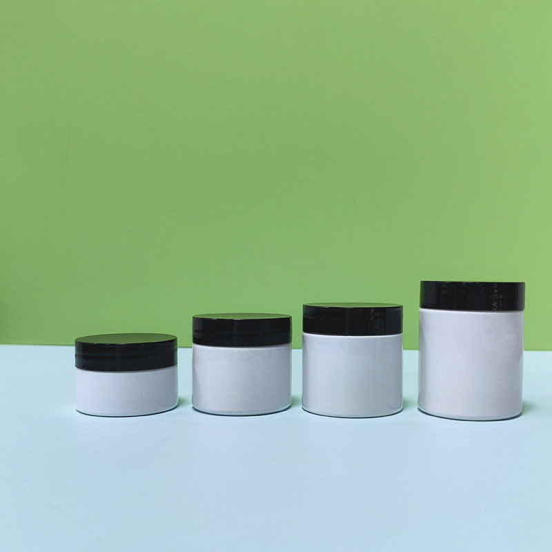 現物47歯30ml 50ml 60ml白色広口プラスチックボトルクリーム美容散粉粉分注ボトルpet|undefined