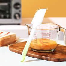 日式软胶刮刀耐高温铲子一体式刮板奶油抹刀油刷食品烘焙工具批发