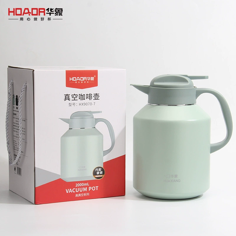Чайник-термос Huawei? Thermos, вакуумный чайник из нержавеющей стали, вместительный кофейник, нержавеющая сталь AISI 304, подарок на день рождения