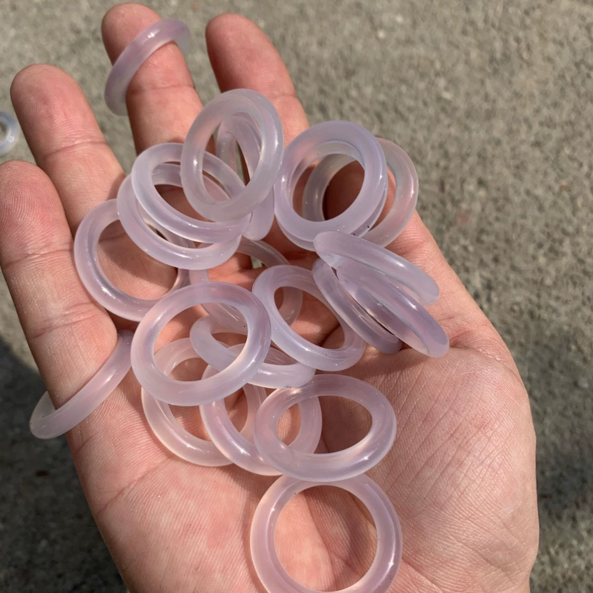 Ping An Ring Onyx браслет Горячая продажа халцедон агат Xiaoping Anhuan готовый продукт Ping An Ring diy ювелирные изделия