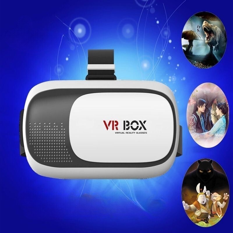 VR メガネ オールインワン VRBOX 第 2 世代ヘッドセット携帯電話映画ゲームデジタル メガネ オールインワン バーチャル リアリティ|undefined