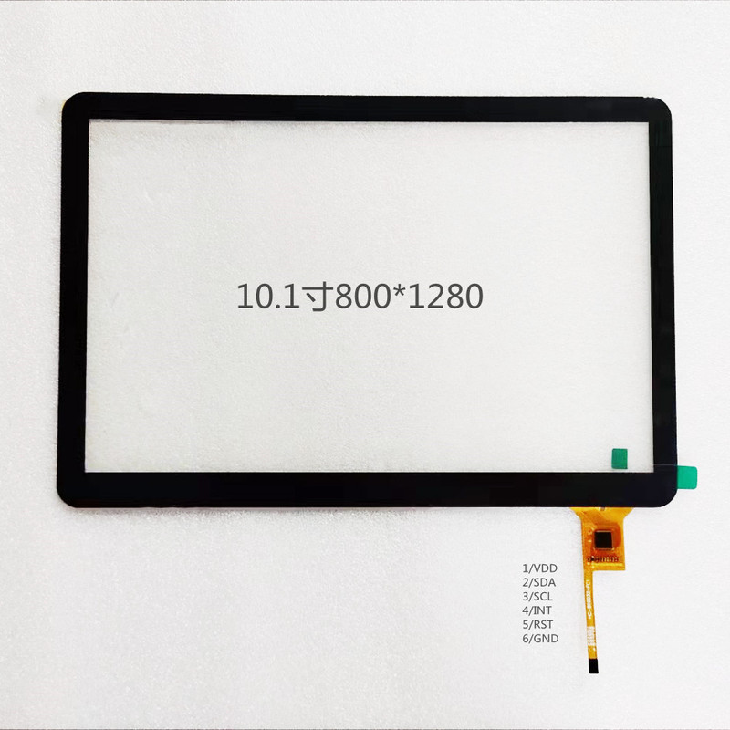 10.1inch Capacitive Touch Screen 1280 * 800 Capacitive Touch Can Be Matched with 800 * 1280 Lcd Screen G + G Structure 10.1inch Capacitive Touch Screen 1280 * 800 Capacitive Touch Can Be Matched with 800 * 1280 Lcd Screen G + G Structure