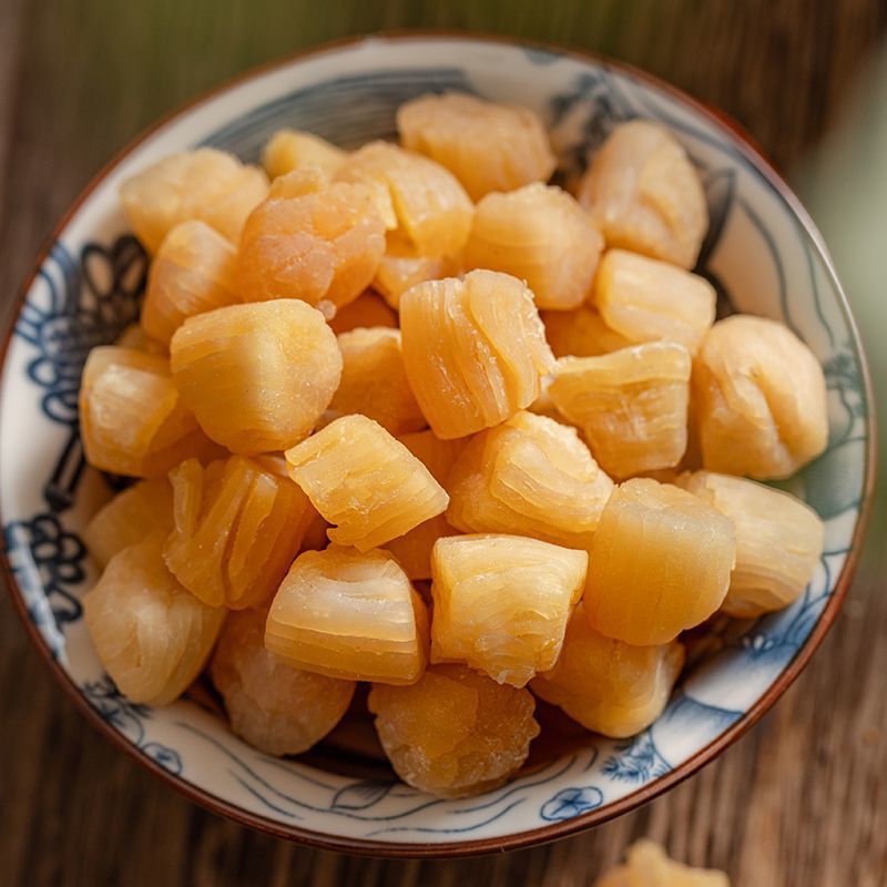 干贝干货500g新货干扇贝肉贝柱海鲜淡干元贝煲粥煲汤包邮