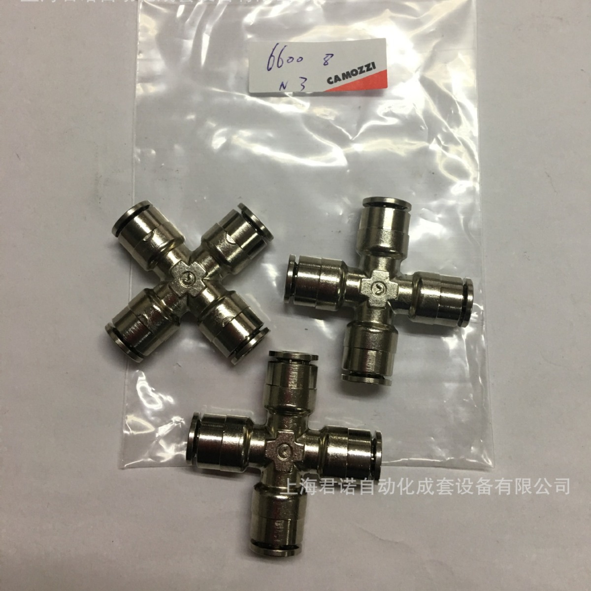 快插管接头 6600-8  CAMOZZI 康茂胜 6000系列快插管接头