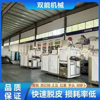 工业葡萄脱皮机 高品质构件故障率低 稳定葡萄罐头加工去皮设备
