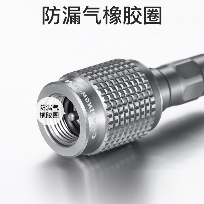 Coman equipo de camping al aire libre quemador de la tarjeta tubo de extensión 50 100cm a prueba de explosión de alta presión tanque de gas Alpine tubería de gas