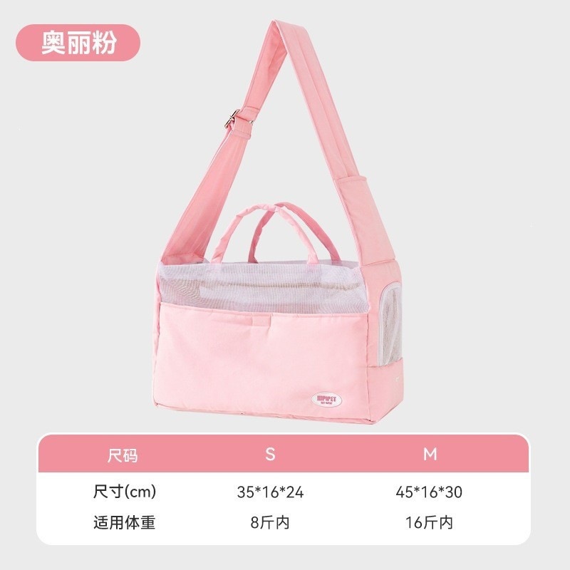 Primavera y verano, bolsa de perro de orejas grandes, bolsa de hombro transpirable, bolsa para perros, bolsa para gatos, bolsa para osos, bolsa para mascotas de peluche.