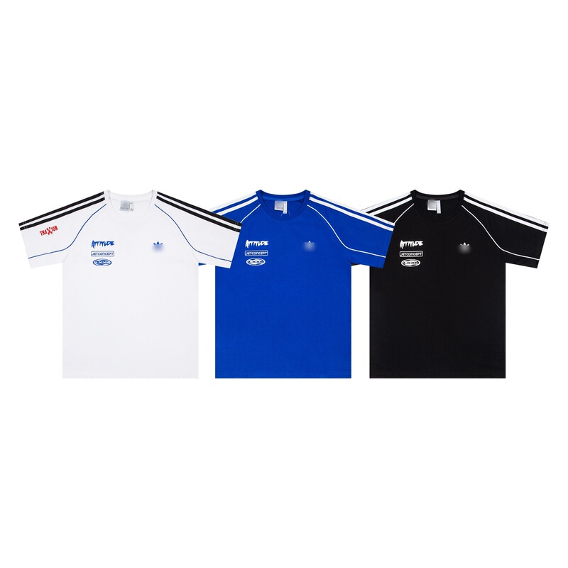 Clover European and American Original Trendy Brand Spring and Summer New Ins-Style Casual Loose-Fitting Unisex Short-Sleeve T-Shirt