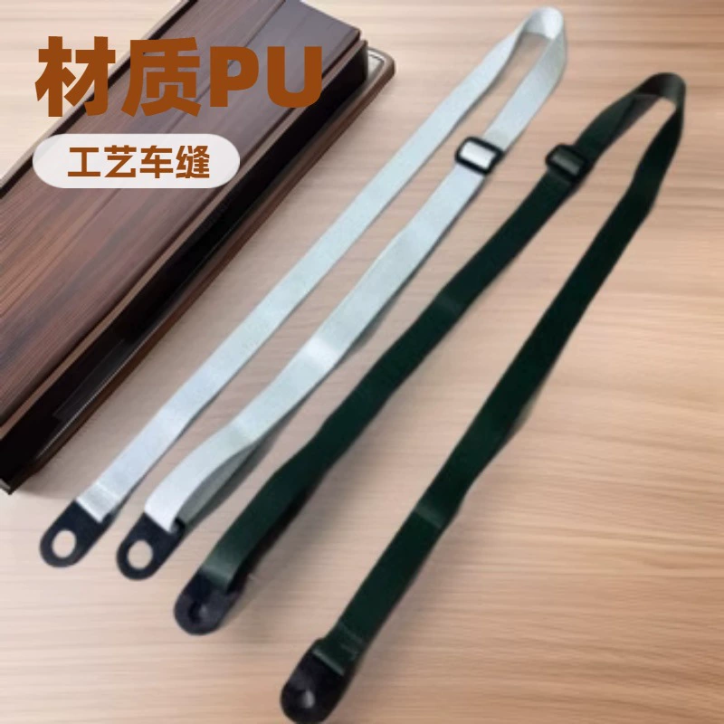 Ремешок-шнурок с двойной застежкой 15 мм, ремешок для шейного вентилятора, регулируемый ремешок, регулируемый ремешок-шнурок с двойным крючком из полиуретана