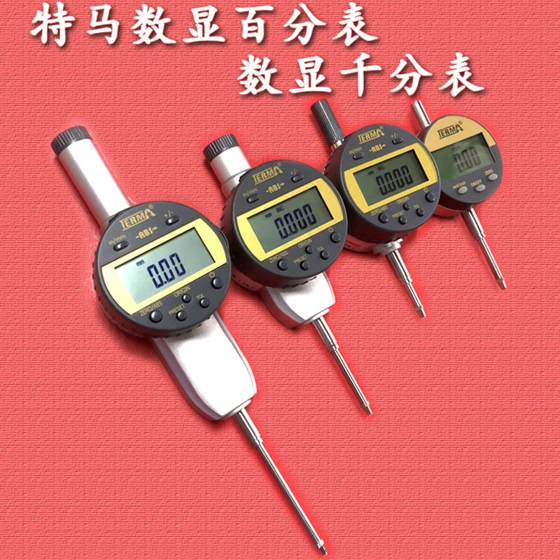 Бесплатная доставка, микрометр с цифровым дисплеем Terma 0,001, цифровой дисплей Terma, измеритель высоты 0-12,7 25,4 50,8 мм