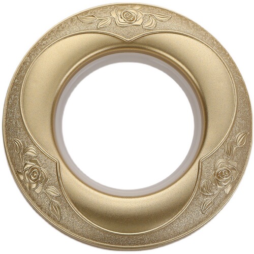 K9HX wholesale ABS material curtain ring Roman ring buckle ring perforated ring PP material curtain accessories hanging ring perforated ring