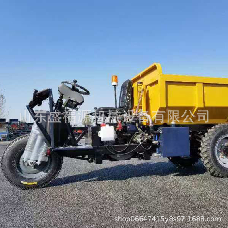 直销柴油三轮车 农用工程装卸设备 矿用三棚子三轮车