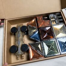 大自然色彩窗磁力片散片补充装7.5厘米强磁益智磁性积木