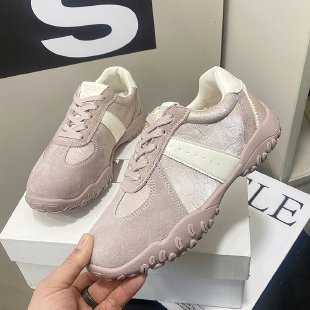 Grape Mom studiolee aumenta en 7cm ~ Zapatos de papá deportivos con cordones de punta redonda