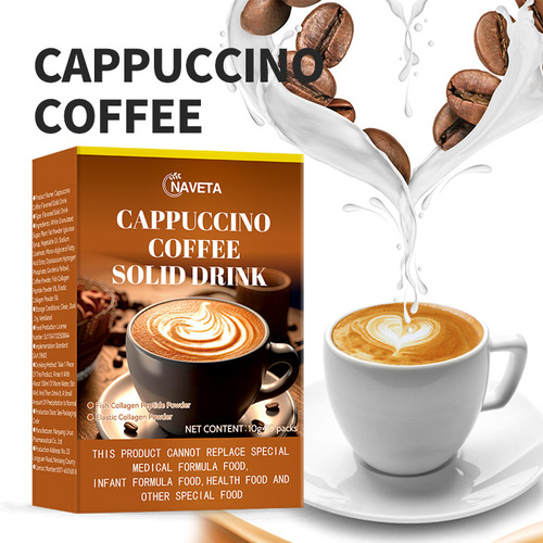 For export and cross-border trade only English version Cappuccino Coffee CAPPUCCINOCOFfEESOLID DRINK