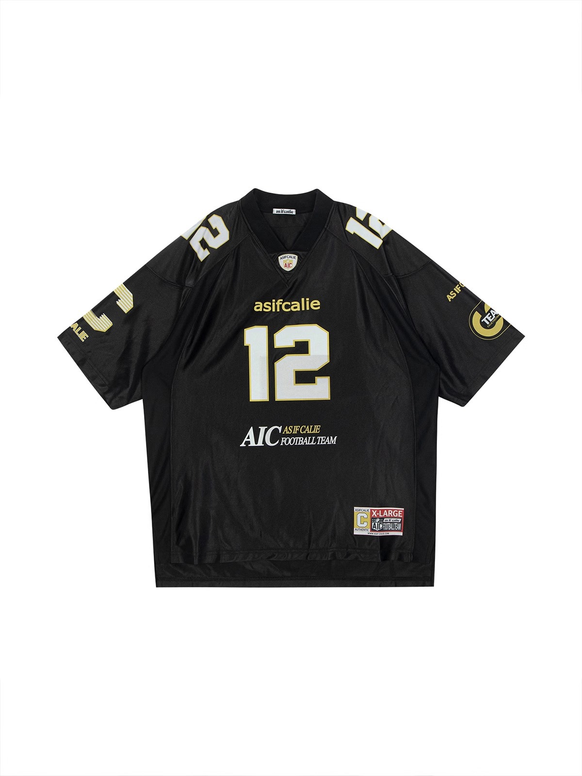 2026 New Versatile Niche American Style Printed Loose Short Sleeve Jersey Street Sports Casual T-Shirt For Men_viptrois.com