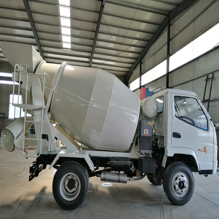 厂家现货混泥土运输车3方 进出料均匀的小型搅拌车混凝土罐车
