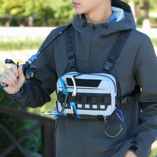 New Tactical Chest Bag Luya Bag Vest Kit Multifunctional Outdoor Sports Leisure Fishing Vest Bag Wholesale