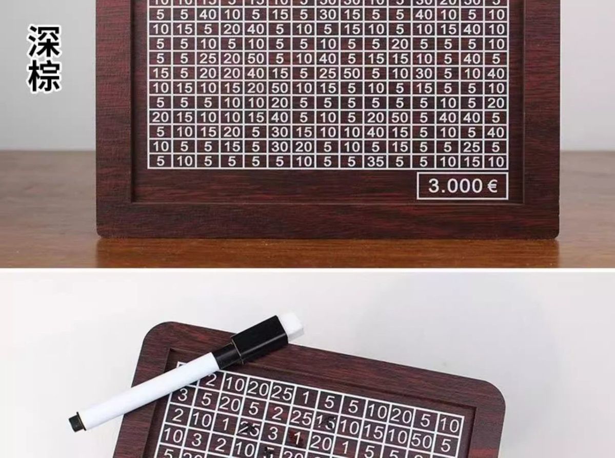 跨境爆款Money Box With Counter 木质数字存钱罐只进不出礼物