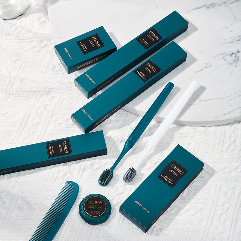 High-End star hotel homestay special disposable toiletries set toothbrush hotel disposable slippers wholesale