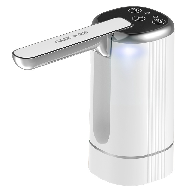 Baja de agua de barril de esterilización UV Bomba de agua de barril de agua de beber Bomba de bombeo de agua de barril de agua eléctrica de autoaspiración pequeña máquina de beber absorción