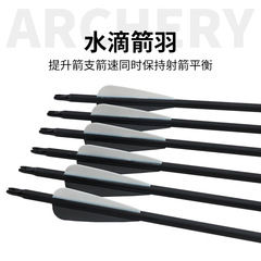 Offensive and defensive arrows CS bow and arrow outdoor real-person confrontation game team building expansion mixed carbon arrow shaft sponge arrow wholesale