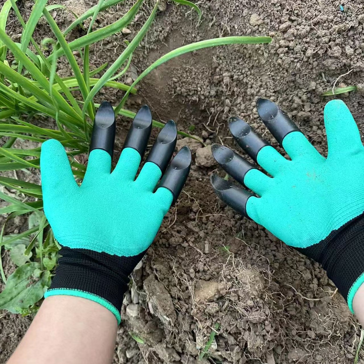 Guantes de jardinería Guantes de excavación con garras