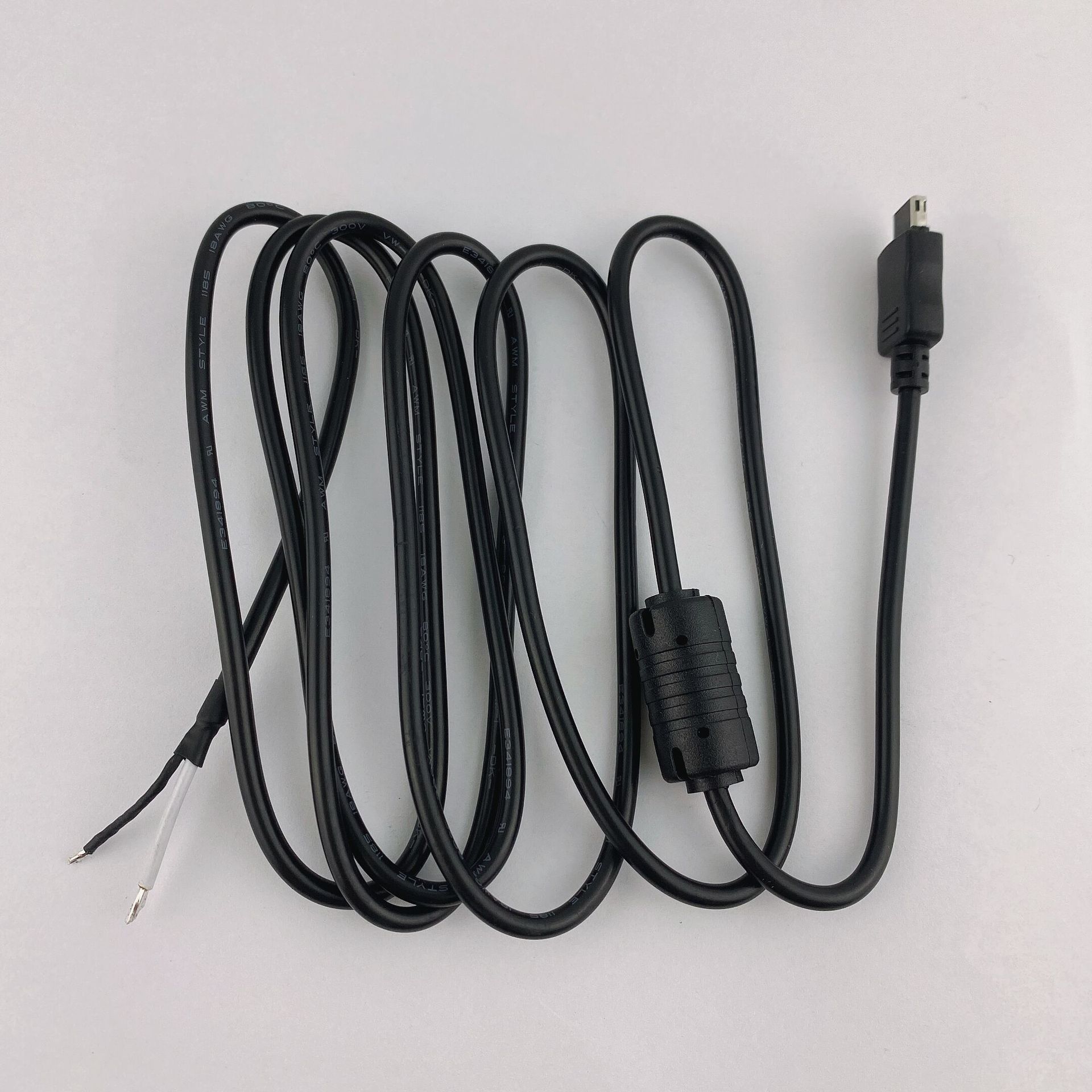 厂家直供优惠 12P充电线双排 12针线材磁环线 智能手机数据线批发