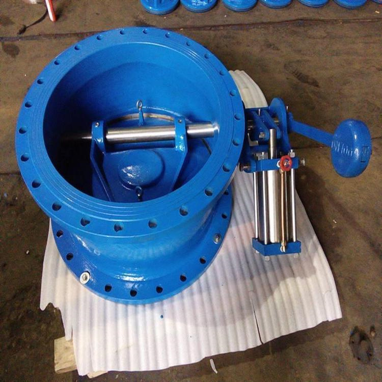 HDH47X-16C DN150 铸钢蝶式缓冲止回阀 流量控制止回阀 HDH47X
