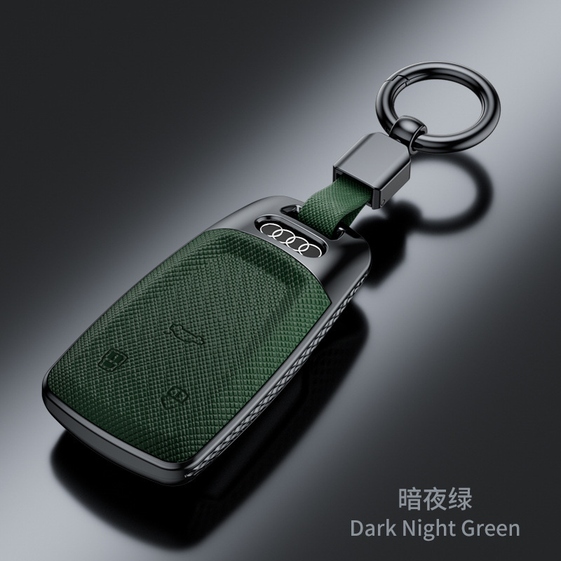 SuitAbLe for Audi's New A4L Protective CAse Q5L/q7/A5/A8/A7/q7/q8/A3L Cross PAttern FAshion SheLL BuckLe SuitAbLe for Audi's New A4L Protective CAse Q5L/q7/A5/A8/A7/q7/q8/A3L Cross PAttern FAshion SheLL BuckLe