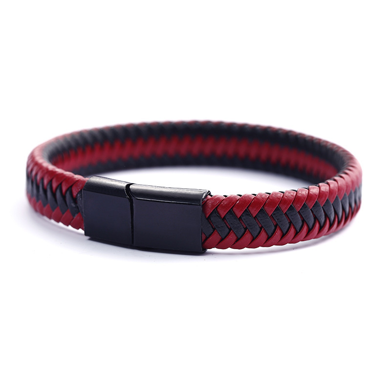 retro woven magnetic bracelet