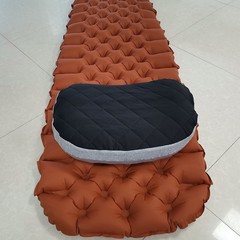 Cross-border new camping inflatable pillow with pillowcase travel pillow nap pillow lounging pillow convenient waist cushion pillow hugs pillow wholesale